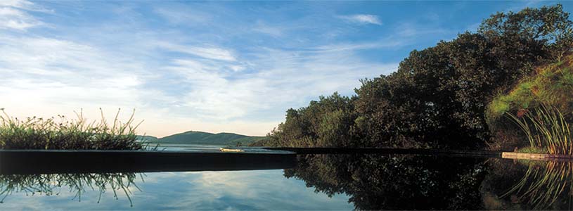 Uninterrupted views of the Knynsa Lagoon and Heads